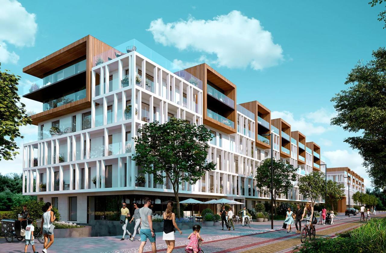 Perlowa Przystan - Apartamenty Komfort Widok Na Morze, Parking Sianozety Dış mekan fotoğraf