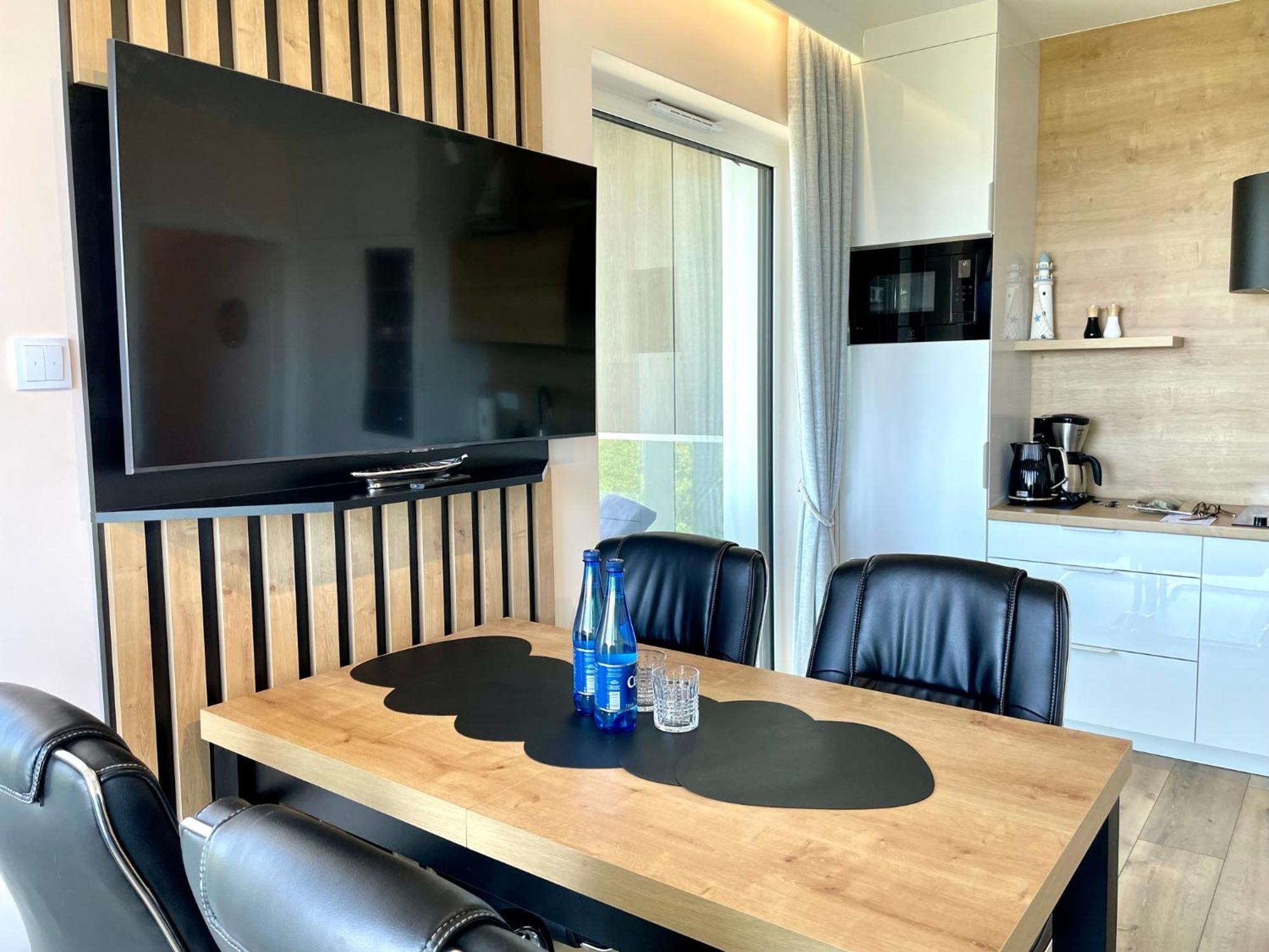 Perlowa Przystan - Apartamenty Komfort Widok Na Morze, Parking Sianozety Dış mekan fotoğraf